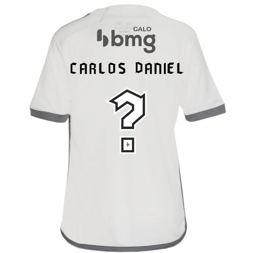 Danxen Pánské Carlos Daniel #0 Bílá Černá Daleko Hráčské Dresy 2025/26 Dres