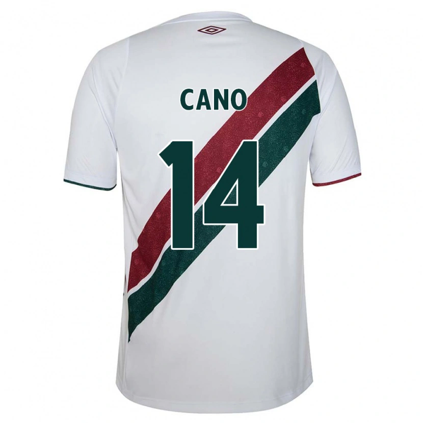 Danxen Pánské Germán Cano #14 Zelená Vínová Bílá Daleko Hráčské Dresy 2025/26 Dres