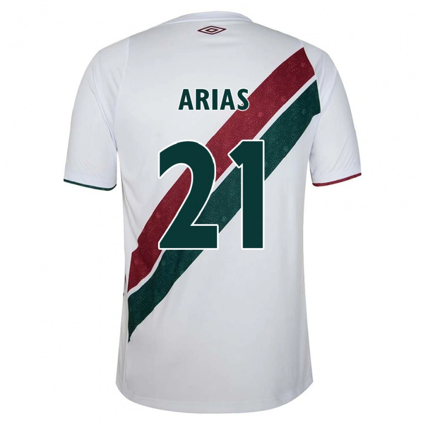 Danxen Pánské Jhon Arias #21 Zelená Vínová Bílá Daleko Hráčské Dresy 2025/26 Dres