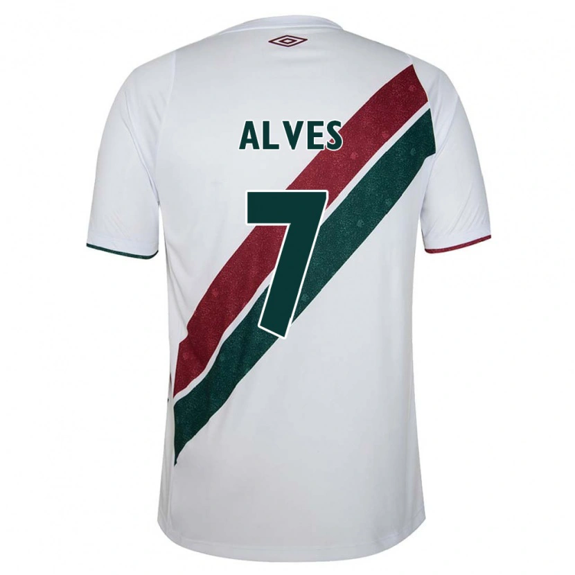 Danxen Pánské Geovana Alves #7 Zelená Vínová Bílá Daleko Hráčské Dresy 2025/26 Dres