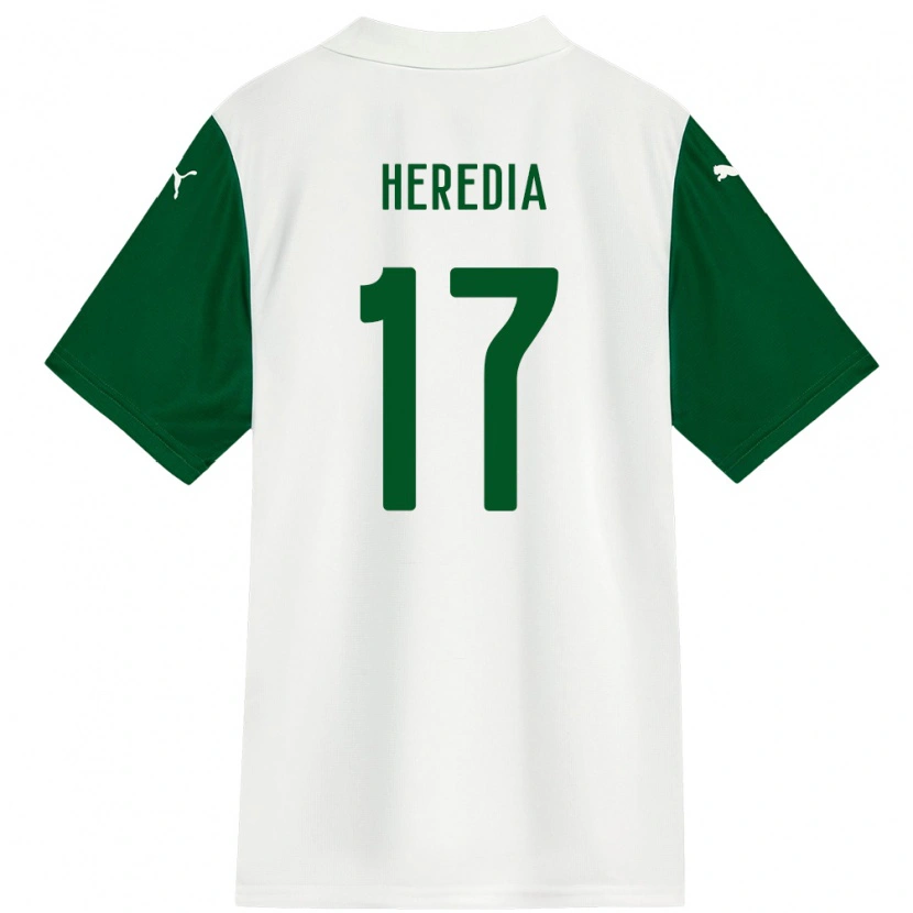 Danxen Pánské Jesus Heredia #17 Bílá Zelená Daleko Hráčské Dresy 2025/26 Dres