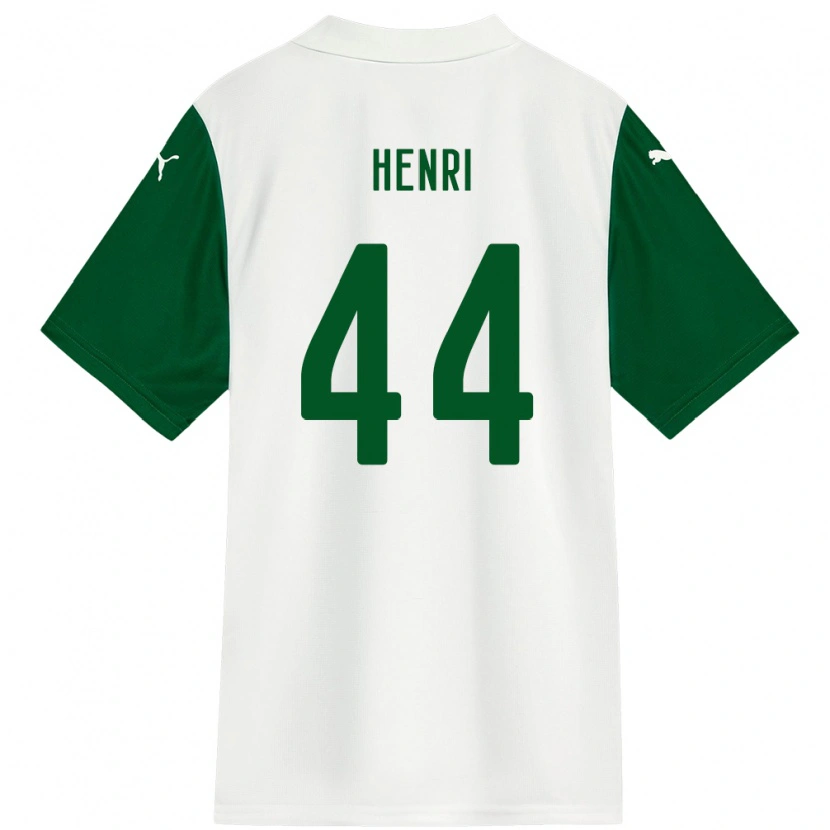 Danxen Pánské Henri #44 Bílá Zelená Daleko Hráčské Dresy 2025/26 Dres