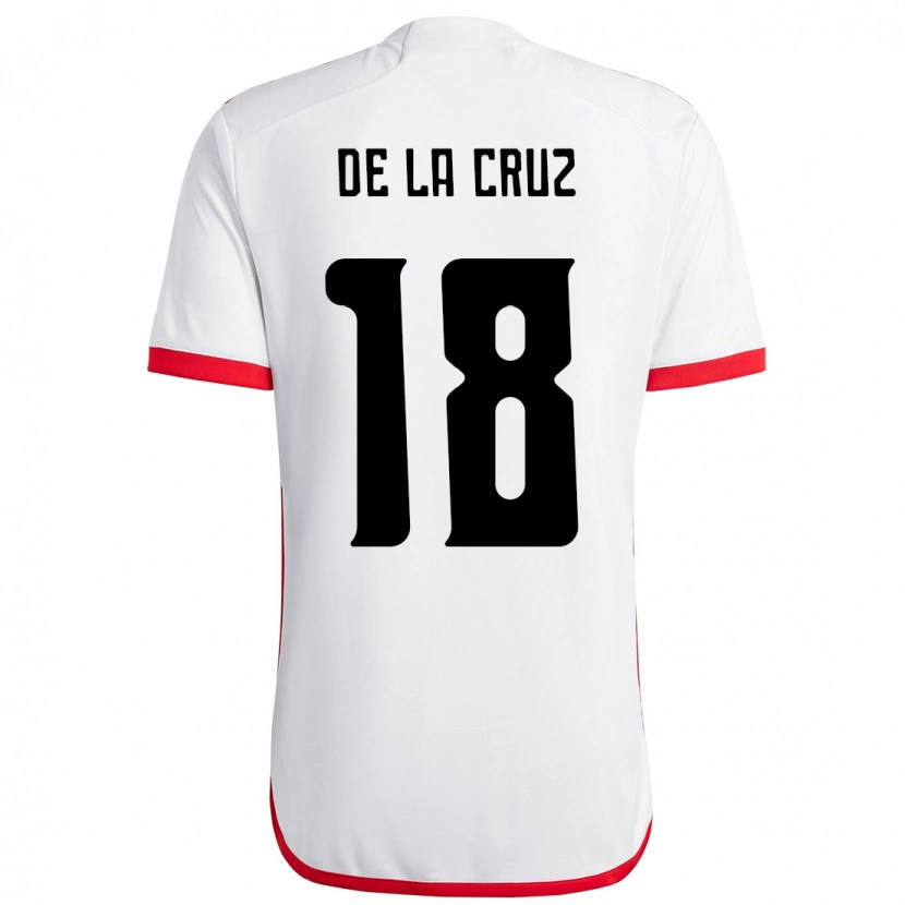 Danxen Pánské Nicolás De La Cruz #18 Červená Černá Daleko Hráčské Dresy 2025/26 Dres