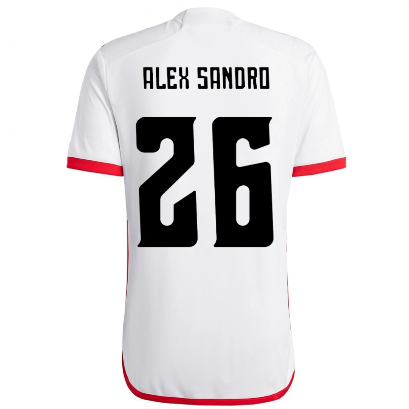 Danxen Pánské Alex Sandro #26 Červená Černá Daleko Hráčské Dresy 2025/26 Dres
