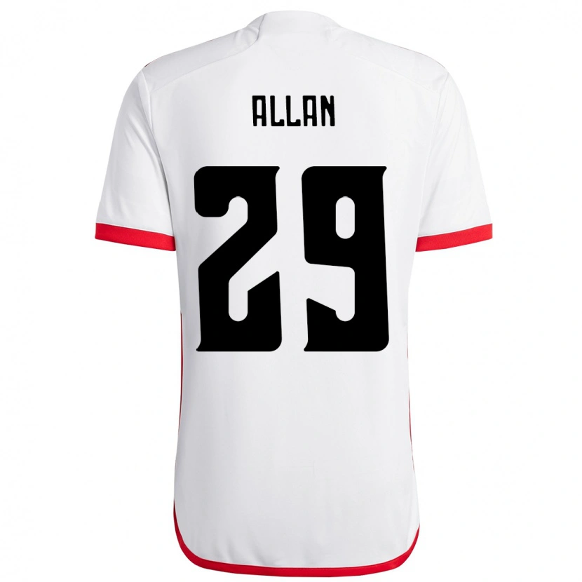 Danxen Pánské Allan #29 Červená Černá Daleko Hráčské Dresy 2025/26 Dres