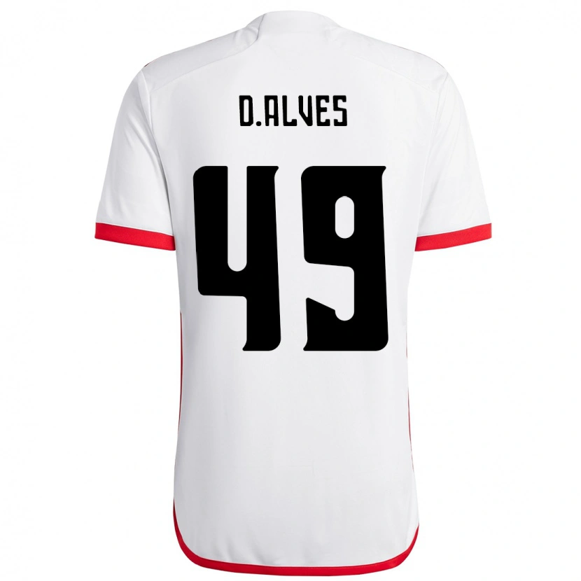 Danxen Pánské Dyogo Alves #49 Červená Černá Daleko Hráčské Dresy 2025/26 Dres