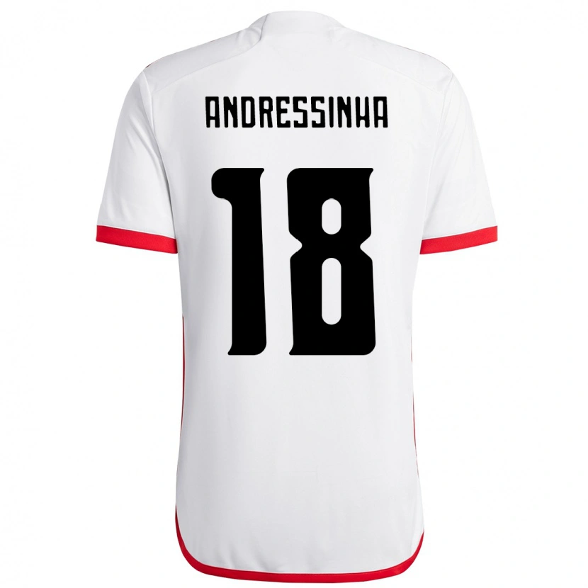 Danxen Pánské Andressinha #18 Červená Černá Daleko Hráčské Dresy 2025/26 Dres