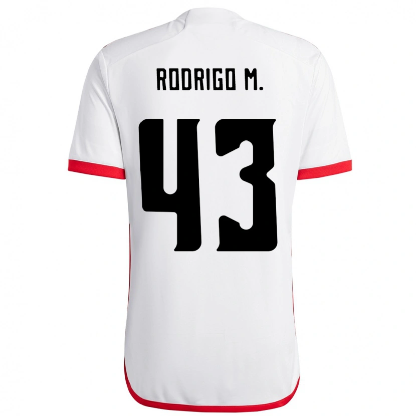 Danxen Pánské Rodrigo Muniz #43 Červená Černá Daleko Hráčské Dresy 2025/26 Dres
