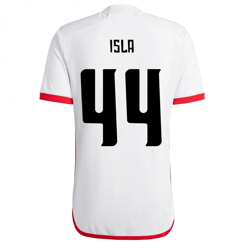 Danxen Pánské Mauricio Isla #44 Červená Černá Daleko Hráčské Dresy 2025/26 Dres