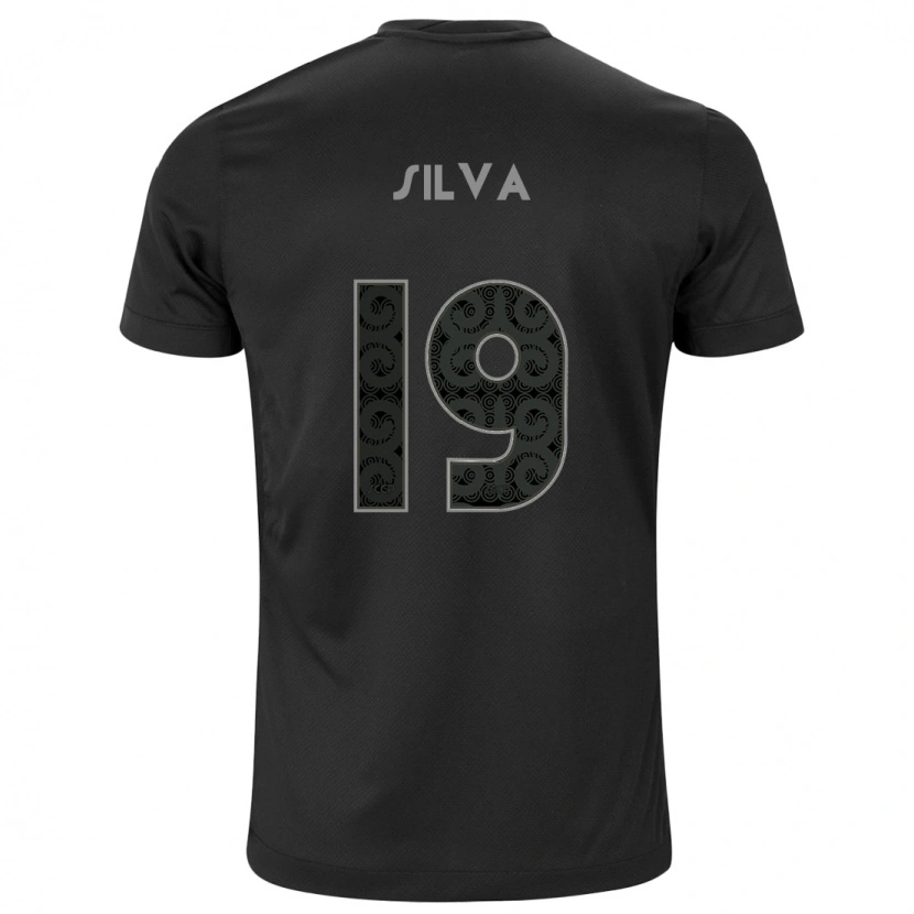 Danxen Pánské Gustavo Silva #19 Bílá Černá Daleko Hráčské Dresy 2025/26 Dres