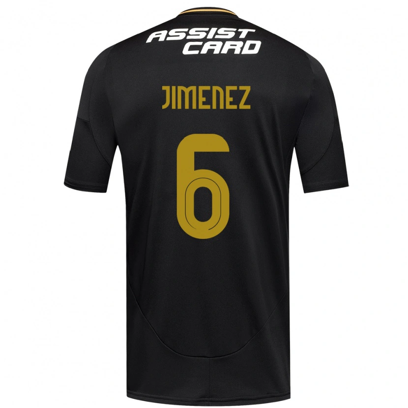 Danxen Pánské Yastin Jiménez #6 Černá Bílá Žlutá Daleko Hráčské Dresy 2025/26 Dres