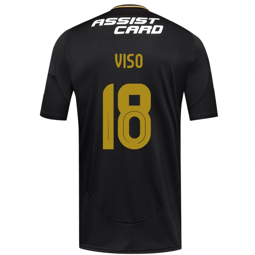 Danxen Pánské Ysaura Viso #18 Černá Bílá Žlutá Daleko Hráčské Dresy 2025/26 Dres
