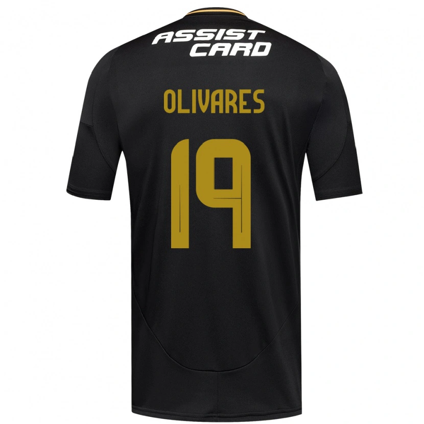 Danxen Pánské Michelle Olivares #19 Černá Bílá Žlutá Daleko Hráčské Dresy 2025/26 Dres