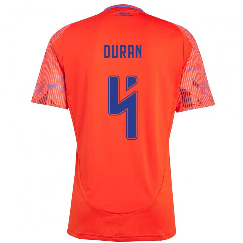 Danxen Pánské Ignacia Durán #4 Nebesky Modrá Daleko Hráčské Dresy 2025/26 Dres