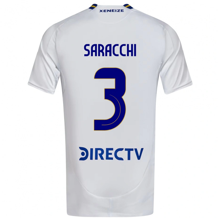Danxen Pánské Marcelo Saracchi #3 Královská Modrá Žlutá Daleko Hráčské Dresy 2025/26 Dres