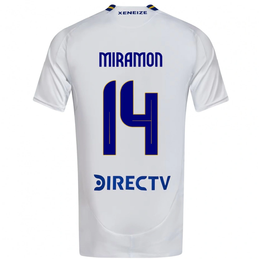 Danxen Pánské Ignacio Miramón #14 Královská Modrá Žlutá Daleko Hráčské Dresy 2025/26 Dres