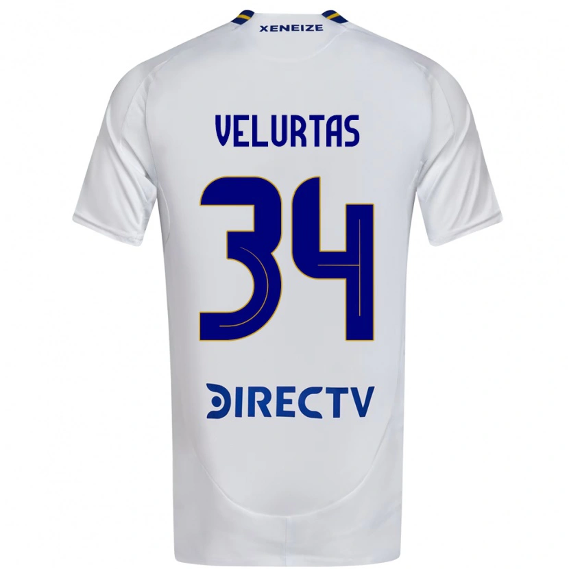 Danxen Pánské Pedro Velurtas #34 Královská Modrá Žlutá Daleko Hráčské Dresy 2025/26 Dres