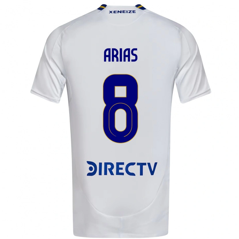 Danxen Pánské Agustina Arias #8 Bílá Modrá Daleko Hráčské Dresy 2025/26 Dres