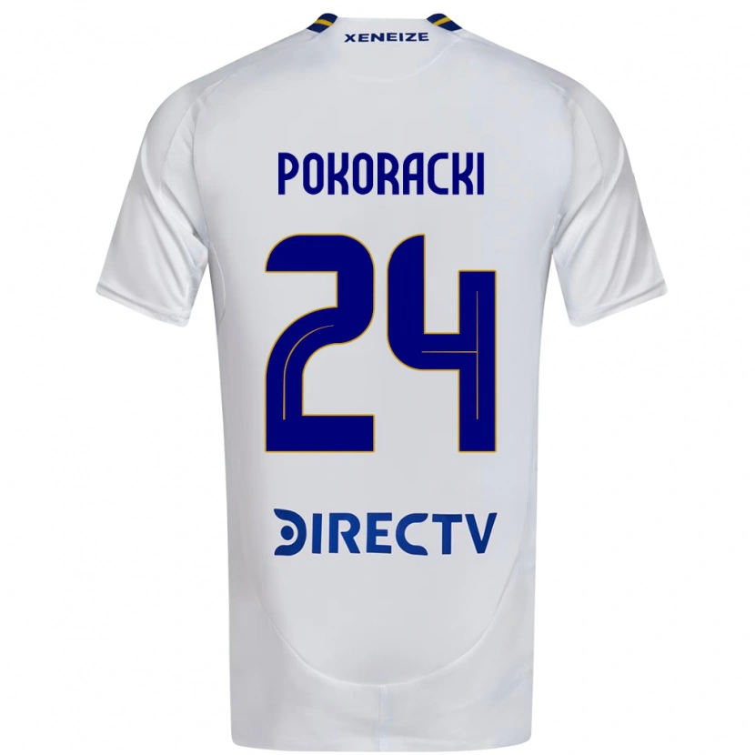 Danxen Pánské Belén Pokoracki #24 Královská Modrá Žlutá Daleko Hráčské Dresy 2025/26 Dres