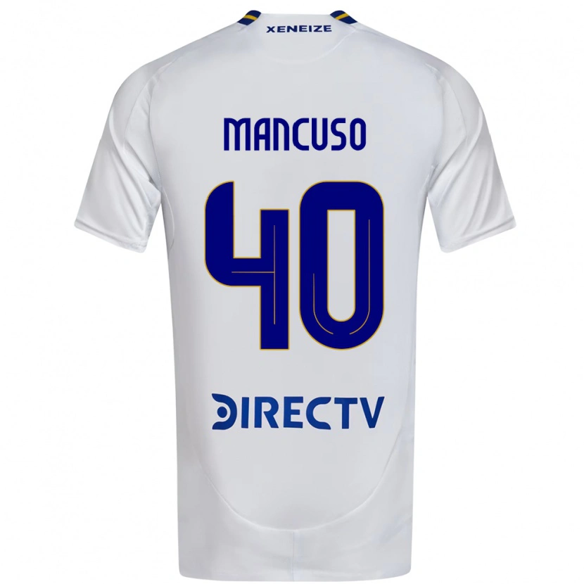 Danxen Pánské Eros Mancuso #40 Královská Modrá Žlutá Daleko Hráčské Dresy 2025/26 Dres