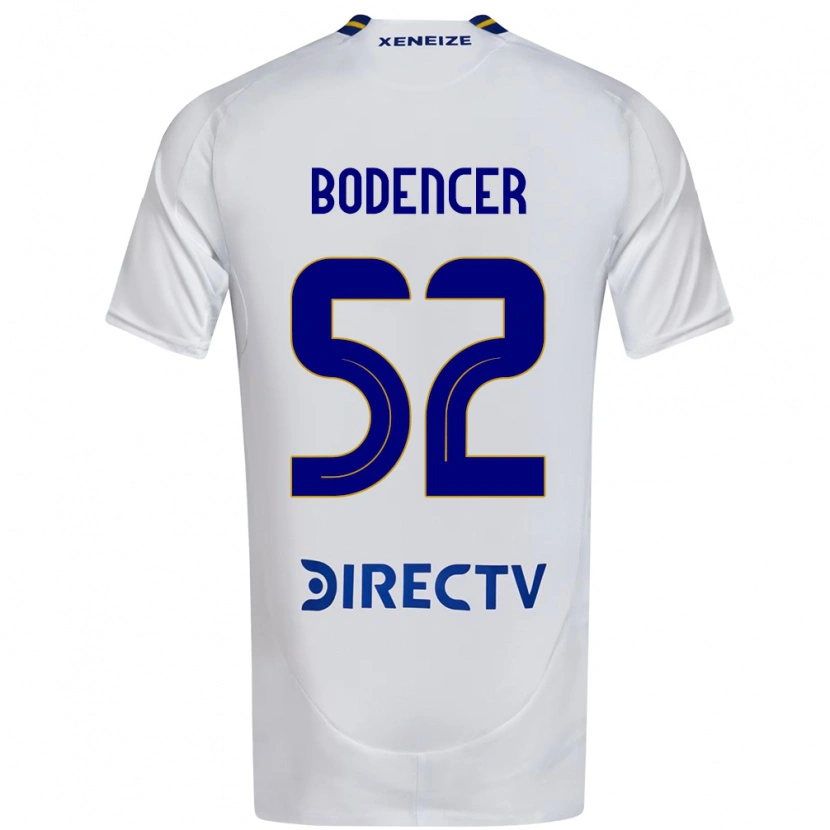 Danxen Pánské Erik Bodencer #52 Bílá Modrá Daleko Hráčské Dresy 2025/26 Dres