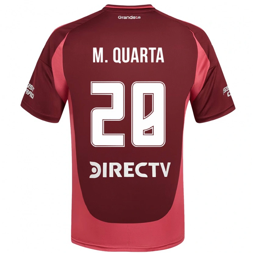 Danxen Pánské Lucas Martínez Quarta #28 Bílá Červená Daleko Hráčské Dresy 2025/26 Dres