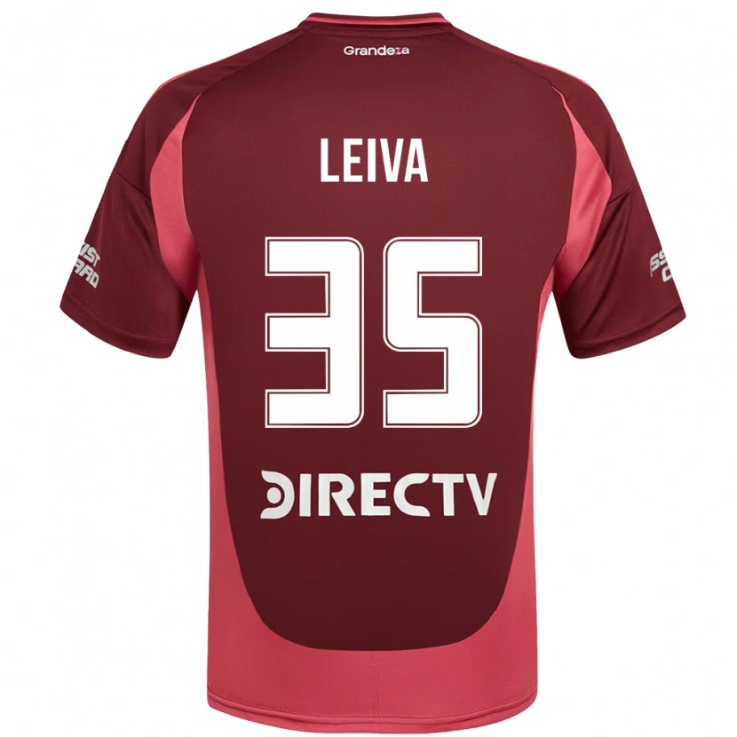 Danxen Pánské Tobías Leiva #35 Bílá Červená Daleko Hráčské Dresy 2025/26 Dres