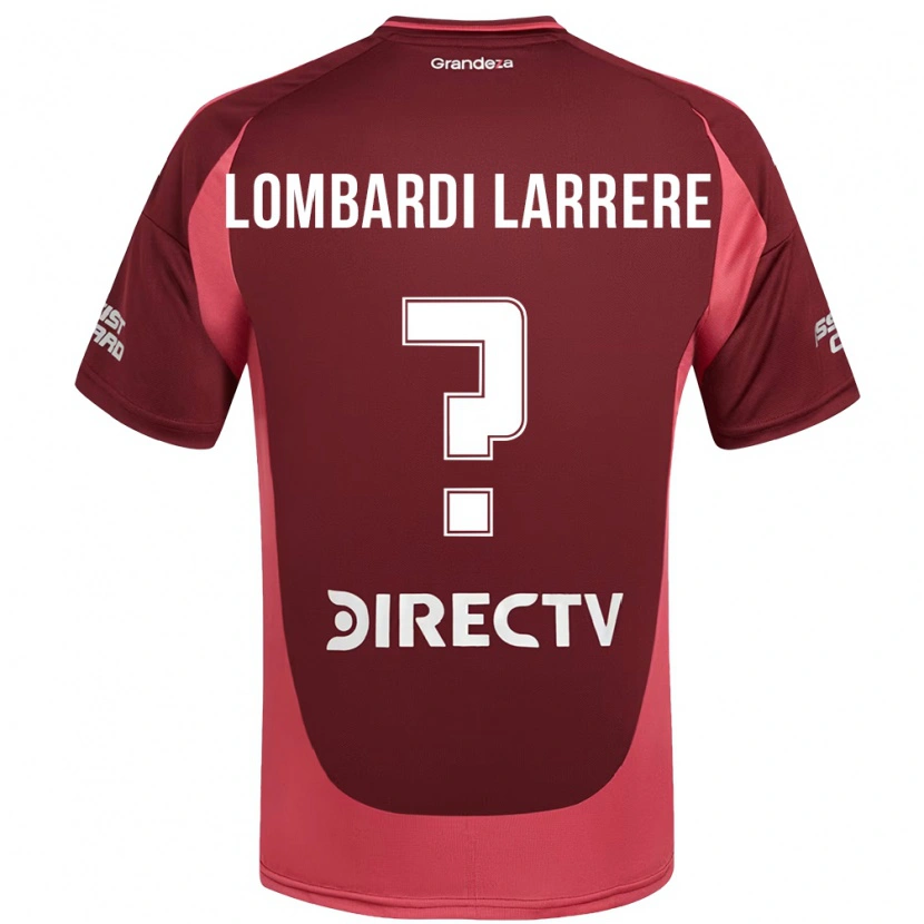 Danxen Pánské Delfina Lombardi Larrere #0 Bílá Červená Daleko Hráčské Dresy 2025/26 Dres