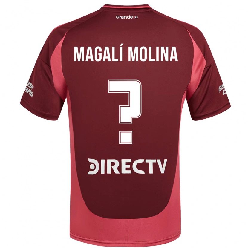 Danxen Pánské Celena Magalí Molina #0 Bílá Červená Daleko Hráčské Dresy 2025/26 Dres