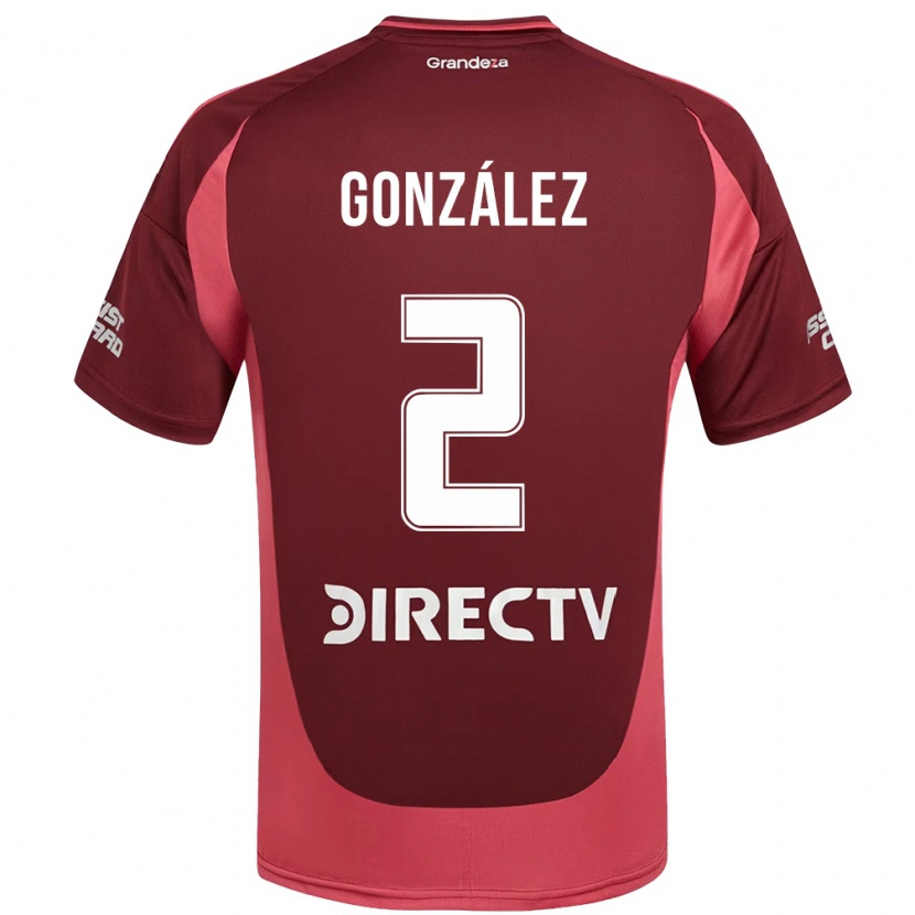 Danxen Pánské Giuliana González #2 Burgundská Purpurová Daleko Hráčské Dresy 2025/26 Dres