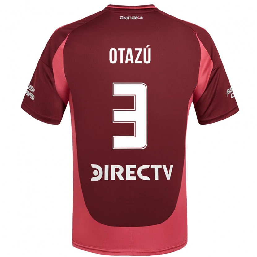 Danxen Pánské Milagros Otazú #3 Bílá Červená Daleko Hráčské Dresy 2025/26 Dres