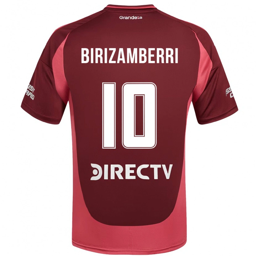 Danxen Pánské María Carolina Birizamberri Rivero #10 Bílá Červená Daleko Hráčské Dresy 2025/26 Dres