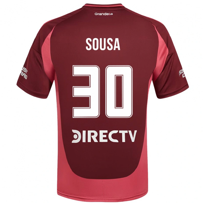 Danxen Pánské Ludmila Sousa #30 Bílá Červená Daleko Hráčské Dresy 2025/26 Dres
