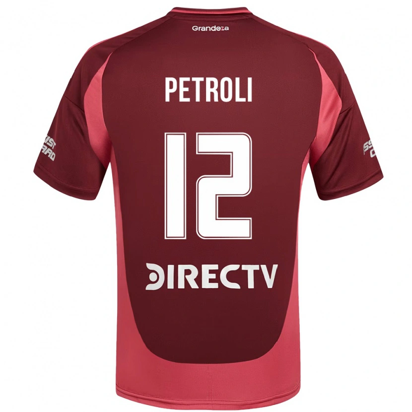 Danxen Pánské Franco Petroli #12 Bílá Červená Daleko Hráčské Dresy 2025/26 Dres