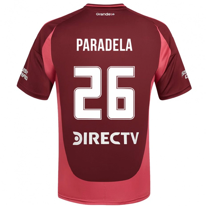 Danxen Pánské Jose Paradela #26 Bílá Červená Daleko Hráčské Dresy 2025/26 Dres