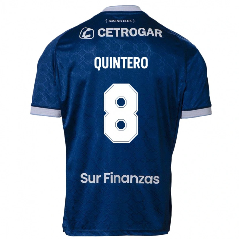 Danxen Pánské Juan Fernando Quintero #8 Nebesky Modrá Daleko Hráčské Dresy 2025/26 Dres