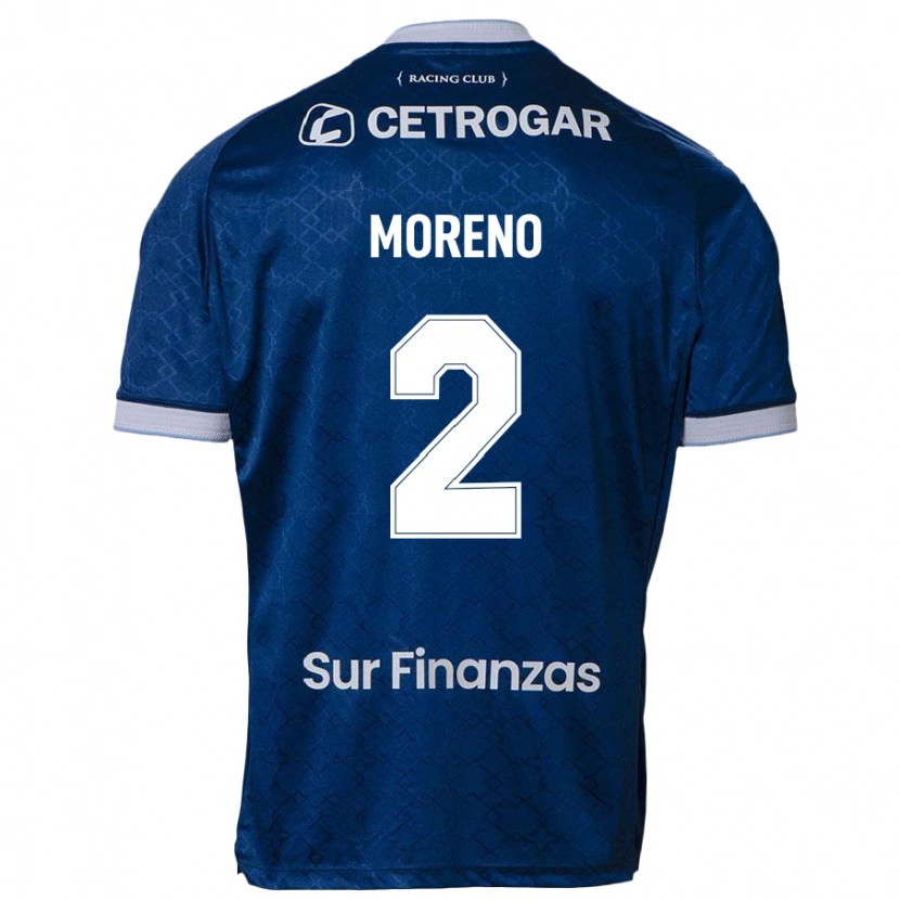 Danxen Pánské Melina Moreno #2 Nebesky Modrá Daleko Hráčské Dresy 2025/26 Dres