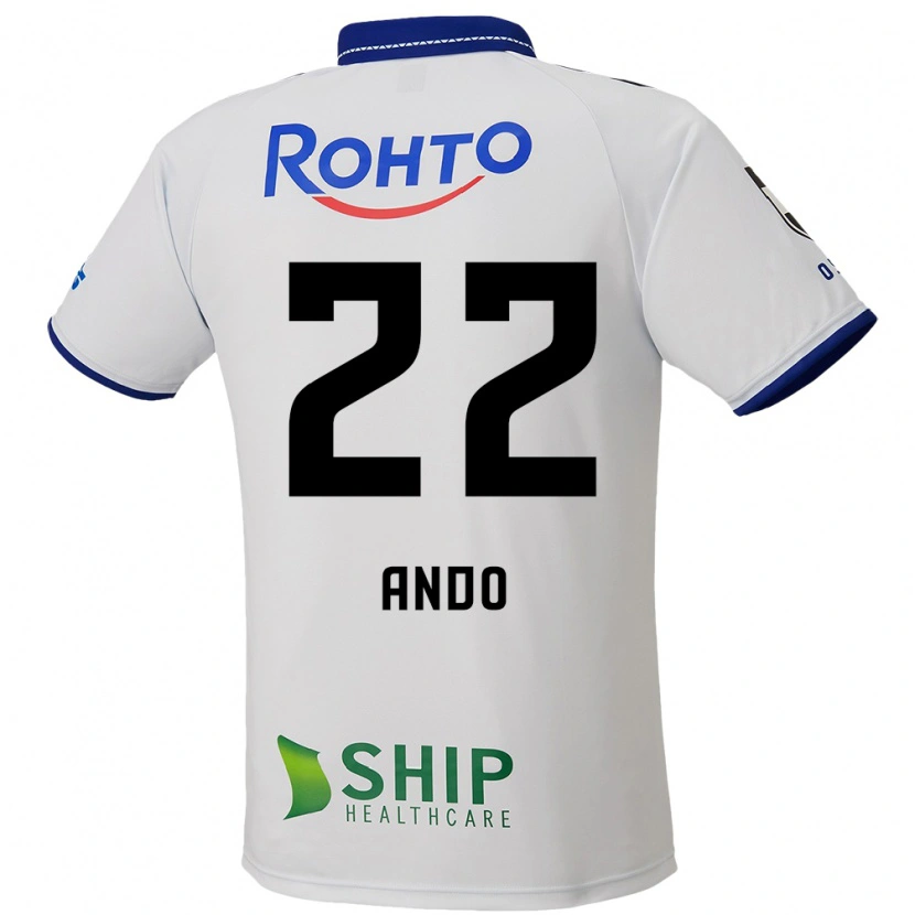 Danxen Pánské Rikuto Ando #22 Modrá Bílá Černá Daleko Hráčské Dresy 2025/26 Dres