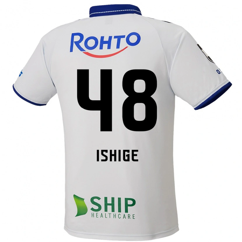 Danxen Pánské Hideki Ishige #48 Modrá Bílá Černá Daleko Hráčské Dresy 2025/26 Dres