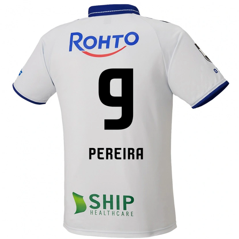 Danxen Pánské Leandro Pereira #9 Modrá Bílá Černá Daleko Hráčské Dresy 2025/26 Dres