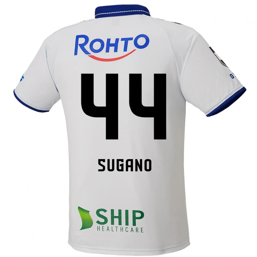 Danxen Pánské Ryusei Sugano #44 Modrá Bílá Černá Daleko Hráčské Dresy 2025/26 Dres