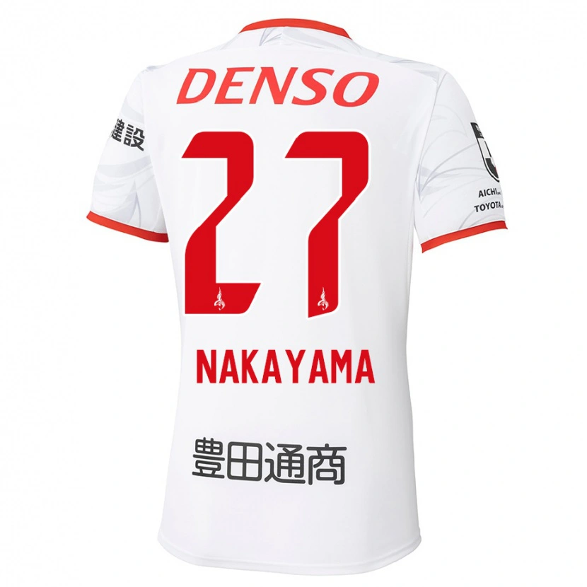 Danxen Pánské Katsuhiro Nakayama #27 Červená Žlutá Daleko Hráčské Dresy 2025/26 Dres