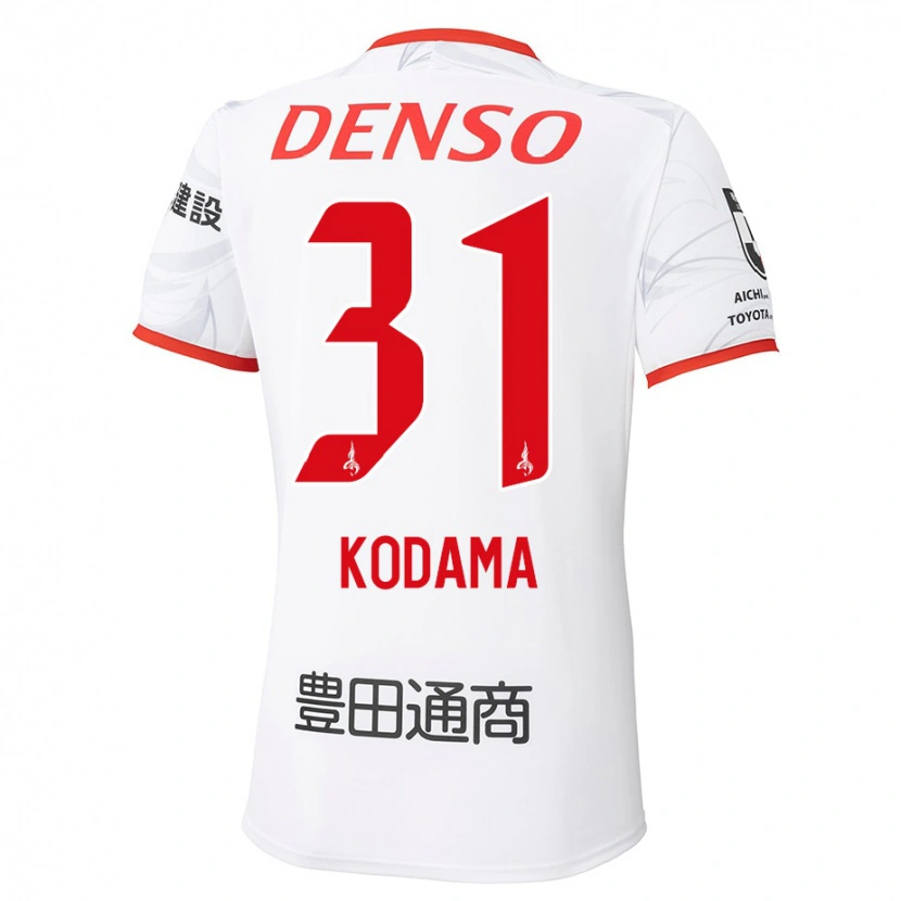Danxen Pánské Tsuyoshi Kodama #31 Červená Žlutá Daleko Hráčské Dresy 2025/26 Dres