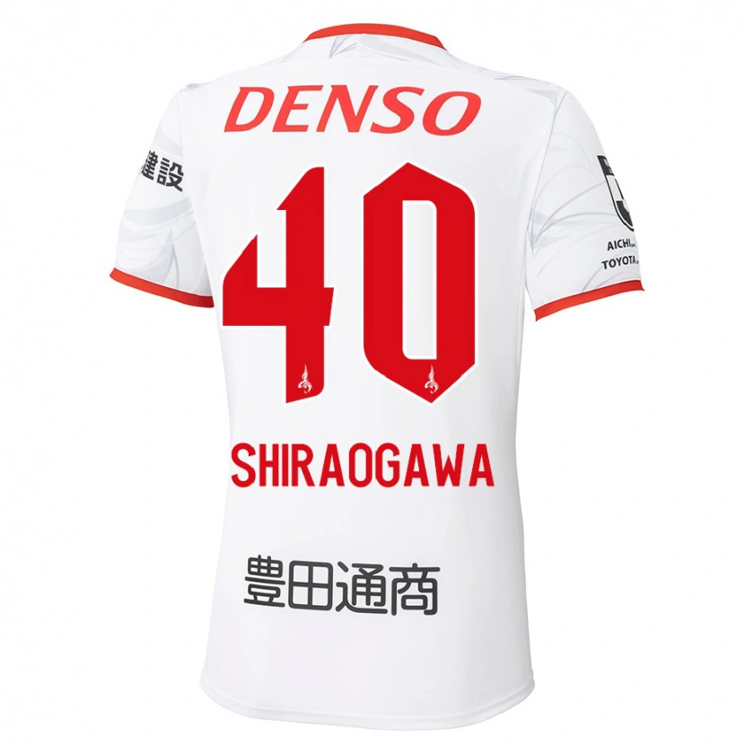 Danxen Pánské Rekuto Shiraogawa #40 Červená Žlutá Daleko Hráčské Dresy 2025/26 Dres