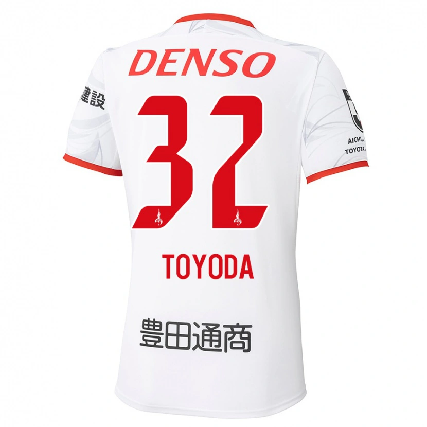 Danxen Pánské Koki Toyoda #32 Červená Žlutá Daleko Hráčské Dresy 2025/26 Dres