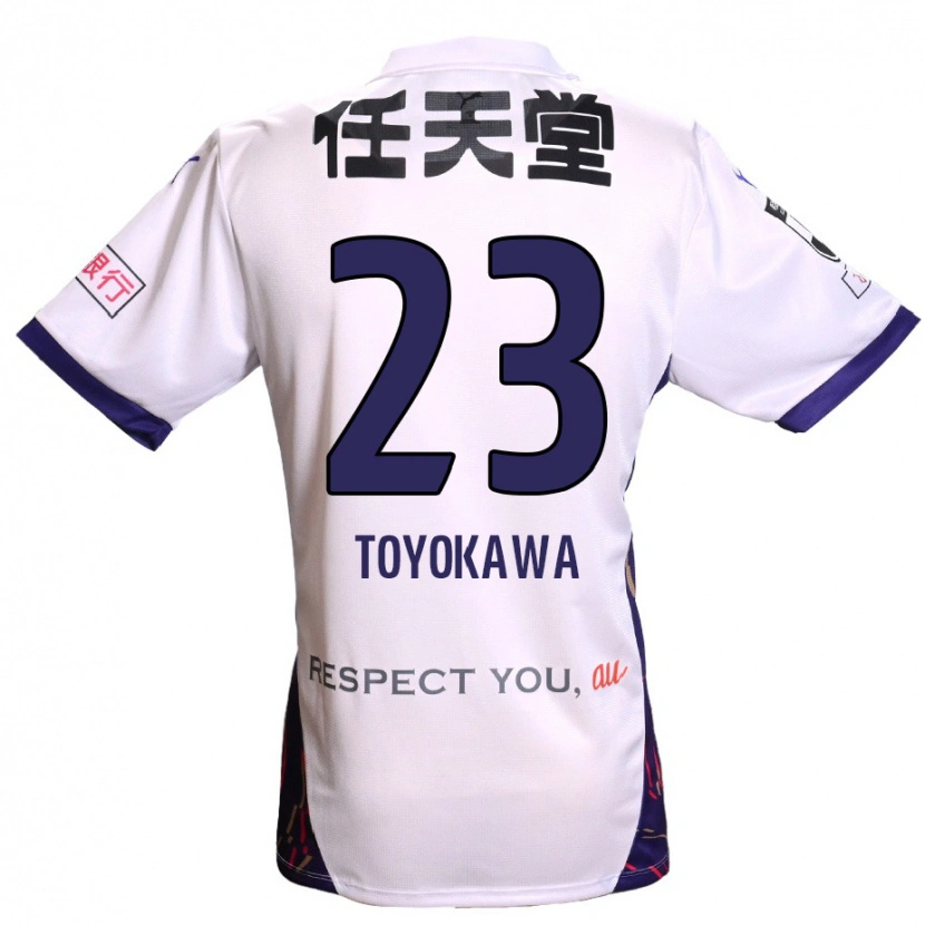 Danxen Pánské Yuta Toyokawa #23 Fialová Bílá Černá Daleko Hráčské Dresy 2025/26 Dres