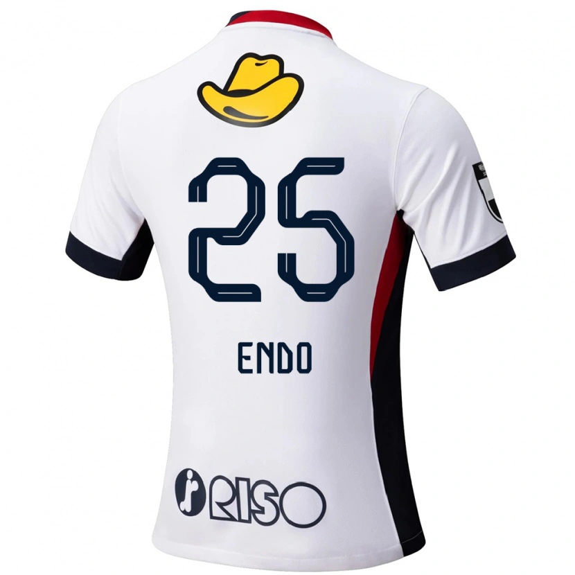 Danxen Pánské Yasushi Endo #25 Červená Černá Daleko Hráčské Dresy 2025/26 Dres