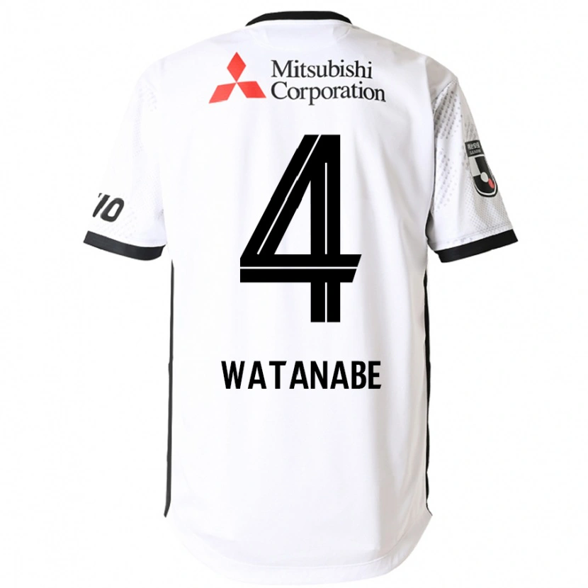 Danxen Pánské Tsuyoshi Watanabe #4 Královská Modrá Bílá Daleko Hráčské Dresy 2025/26 Dres