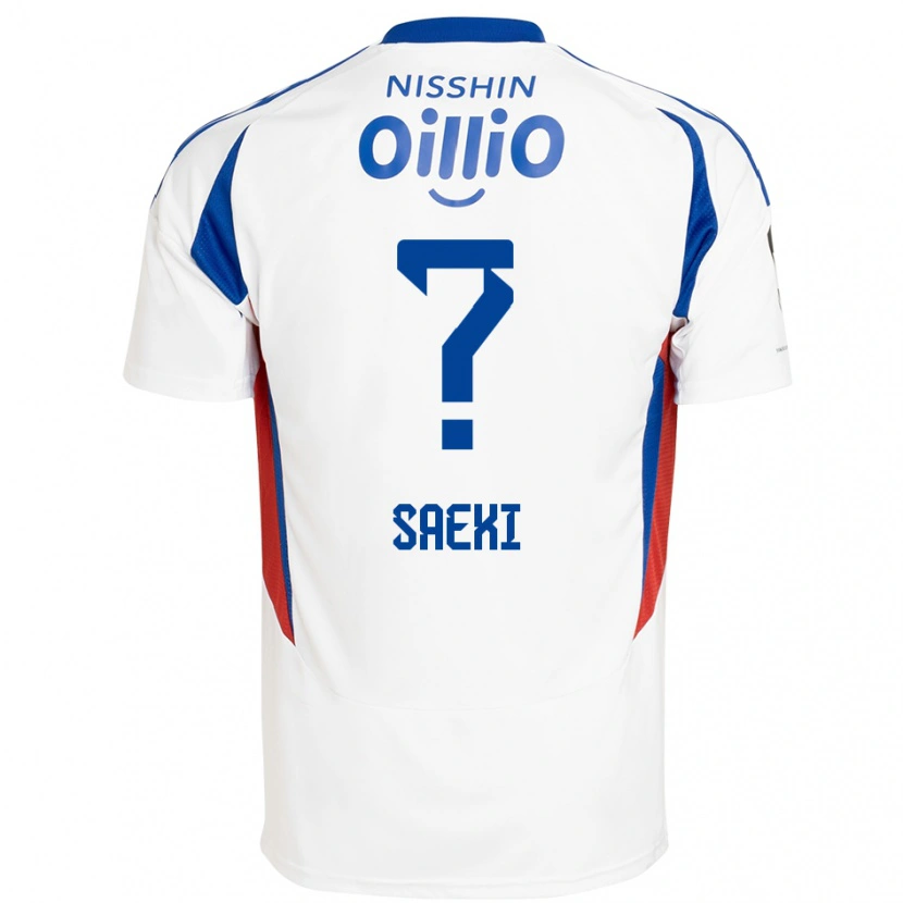 Danxen Pánské Shunya Saeki #0 Královská Modrá Bílá Daleko Hráčské Dresy 2025/26 Dres