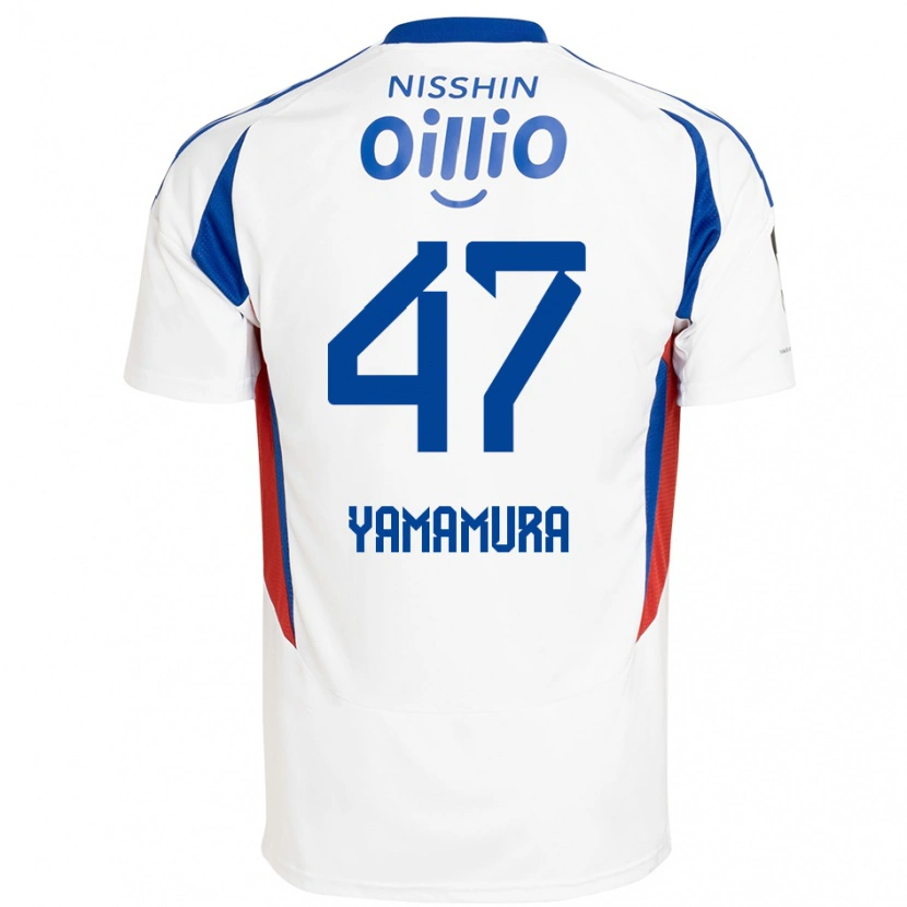 Danxen Pánské Kazuya Yamamura #47 Královská Modrá Bílá Daleko Hráčské Dresy 2025/26 Dres